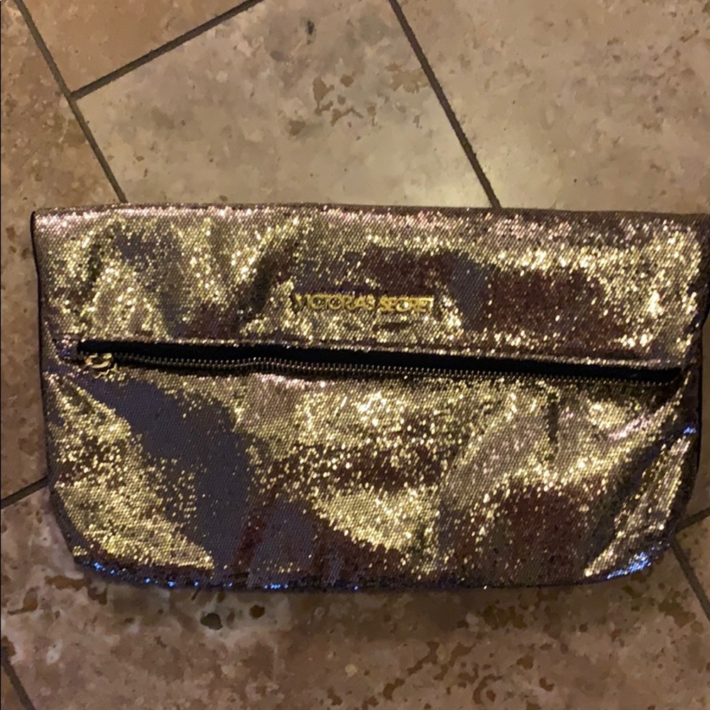 Victoria’s Secret Gold Clutch